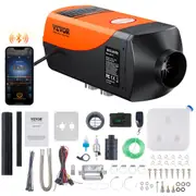 Bluetooth App Control Diesel Air Heater, 12V 2KW Diesel Heater with Automatic Altitude Adjustment, Remote Control and LCD, Diesel Parking Heater for RV Trailer Camper Van Boat And