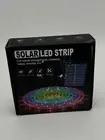 Solar LED Strip Lights Outdoor, SMD 5050 LED Lights Solar Powered RGB LED Strip,