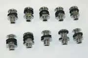 10 NEW 1/2" Chrome Air Vent & 2 Gaskets 1 1/8" L 30 ply Shell up to 3/4" Thick