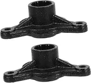 BATHVEVE 2pcs Rear Axle Hub Tooth Spline Atv Go Kart Replacement Wheel Hubs for Reliable Performance Easy Installation Durable Design for Off Road Use