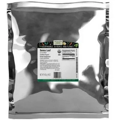 Organic Senna Leaf Cut & Sifted 1 Lb by Frontier Coop