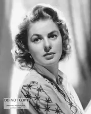 ACTRESS INGRID BERGMAN - 8X10 PUBLICITY PHOTO (CC856)