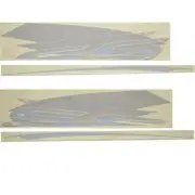 Chaparral Boat Hull Graphic 14.00396 | SSX 236 Blue Carbon (4 Pc Set)