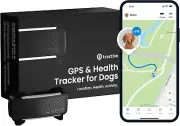 GPS Dog Tracker Real-Time Pet Location, Virtual Fence for Dogs, Bark Monitoring