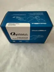 ChoiceMMed OxyWatch Fingertip Pulse Oximeter & Pulse Rate, New with Batteries