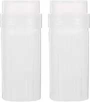 SOLUSTRE Lab Equipment 2pcs Plastic Slide Staining Jars Laboratory Staining Container Dyeing Tank for Accurate Results