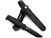Morakniv Garberg Outdoor Knife Multi Mount Sheath Fixed Blade Black Carbon Steel