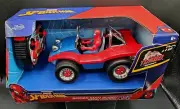 Remote Control Spider-Man Buggy R/C Toy Turbo Boost Res And Blue Spidey