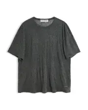 Our Legacy New Box Anthracite Crinkle Tee