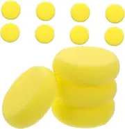 Tofficu Epoxy Sponge Paint Brush Set 12pcs Round Sponges for Artists DIY Crafts Watercolor Art Projects