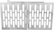 Mesh BBQ Sheet, Campfire Cooking Grate, Outdoor Portable Camping Grate with Grill Embolus, Stainless Steel, Fits for Backpacking, Camping, Hiking