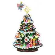Disney Classic Characters Lighted Musical Bradford Exchange Christmas Tree