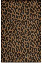 GAIREG Leopard Print Deep Brown Kitchen Towels Sets, 28x18 Inch Absorbent Farmhouse Kitchen Towels