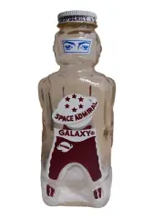 Red Raspberry Space Bombardier Galaxy Syrup Bottle Bank 50's Purple Nice RB34