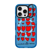 iPhone 16 Pro Impact Ring Stand Case MagSafe Compatible all hearts