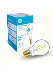 GE 4.3W Heritage LED GLS ES Globe in Cool White