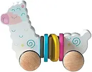 Bubbadoo Wooden Pull Along Alpacca