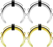 [KJM Fashion] 4 Pieces Pincher Piercing Jewellery More Sizes
