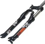 Mountain Bike Front Fork Bicycle Mountain Bike Fork Bicycle Suspension Fork Air Fork 26/27.5/29 Inch Aluminum Alloy Shock Absorber Spring Fork C,27.5inch