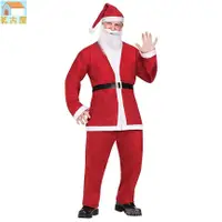 在飛比找樂天市場購物網優惠-男士聖誕老人角色扮演服裝成人聖誕節套裝