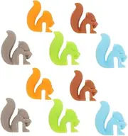 MAGICLULU Pcs Silicone Squirrel Drink Markers Tea Bag Holder Cup Identifiers for Tea
