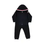 [MONCLER] MONCLER Two-piece jersey set with tricolour hem Kids 18-24 18-24 Blue