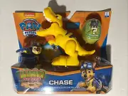 PAW PATROL Dino Rescue CHASE & Tyrannosaurus Rex w/Mystery Dino NIP T-Rex