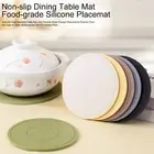 Hollow Stripe Heat-resistant Pad Silicone Dish Drying Mat Flexible Trivets