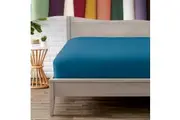 1Piece Microfiber Fitted Sheet Super Soft Deep Pocket King/Queen/Double/King Single/Single Size