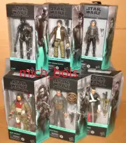 JYN CASSIAN ANDOR CHIRRUT BAZE K-2SO BODHI Black Series 6" Star Wars ROGUE ONE