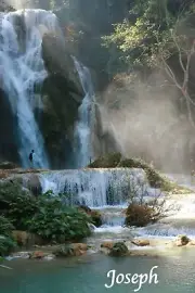 Password/Web Address Book Waterfall 5" X 7"