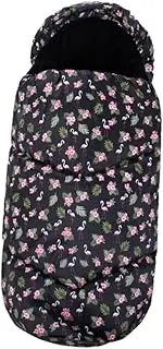 BIUDECO Windproof Quilt Sleeping Bag for Camping Sleep Bag Liner Swaddle Sack Flamingo Pattern Machine Washable Newborn
