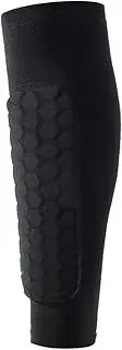 Football Shin Guards, Shin Guard Socks, Honeycomb Pads - Shin Splints Support Pads Football Gear Calf Protection Gear for Teenagers and Adults