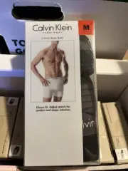 Calvin Klein Men's 3-Pack Boxer Briefs, Classic Fit, Added Stretch, Size M - B11