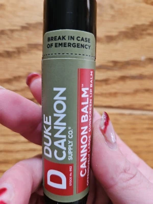 Duke Cannon Offensively Large Lip Balm (cannon balm 140) 0.56 oz SPF 30