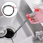 2 Meter Kitchen Sewer Dredging Device Spring Pipe Sink Cleaning Hook Tools