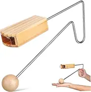 SWOOMEY Elegant Latin Musical Instrument Wooden Vibraslap for Percussion Music and Sound Healing