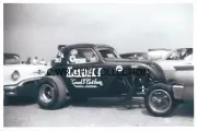 1960s Drag Racing-"KARBELT"-C/Altered Fiat Topolino-Carl Rowland-1966 NHRA Nats