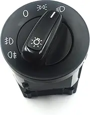 6R0 941 531E Car Headlight Switch with Fog Lamp Switch 6R0941531E, for VW, for Polo, 6R UP, for Seat, MII 2012 2013 2014-2018 Automotive Fog Lamp Control
