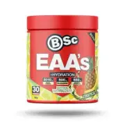 BSc Body Science EAA + Hydration BCAA Intra Workout Supplement Tropical 180g