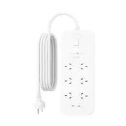 Belkin - Connect 6-Outlet 2 USB Surge Protector
