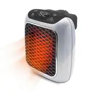 Jtgg WJTG Mini Fan Heater, Fan Heater Socket, Socket Heater, Fan Heater, 800 Watt,remote Control Eu PlugJ