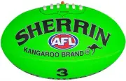 Sherrin KB Synthetic Neon Football Kangaroo Brand All Weather All Surface