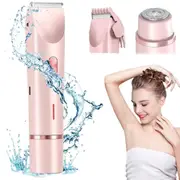 Dual Head Shaver Women, Electric Bikini Trimmer, Wet & Dry Use Hair Removal