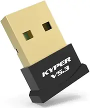 Kyper USKyper-45BT 5 Pack USB Bluetooth Adapter, 5.3 BT Adapter for PC, Plug & Play for Windows 11/10/8.1, Bluetooth Receiver & Transmitter for Keyboard/Mouse/Headphone/Speakers/Printer (5)