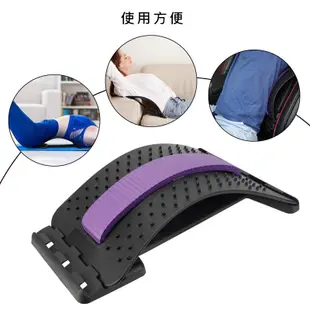 Premium Back Stretcher Spine Massager Yoga Fitness Lumbar Su