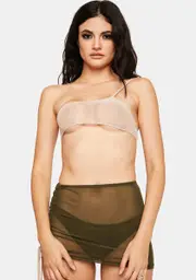 Sort It Out Mesh Skirt Set