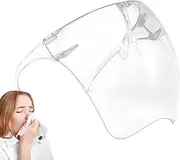 Full Face Shield | Protective Face Dust Cover for Adults,Lightweight Facial Cover Anti Scratch Eye Protection for Men, Women & Cooking