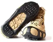 Crampons Ice Cleats 24 Studs Anti Medium (women 7-8.5,men 5.5-7) Without Straps