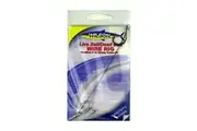 Wilson Live Bait/Dead Bait Wire Rig - #4 Treble & Hoodlum - 69lb Wire Trace